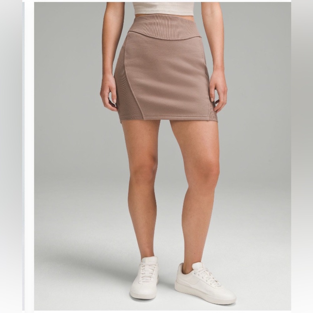 Scuba High-Rise Mini Skirt